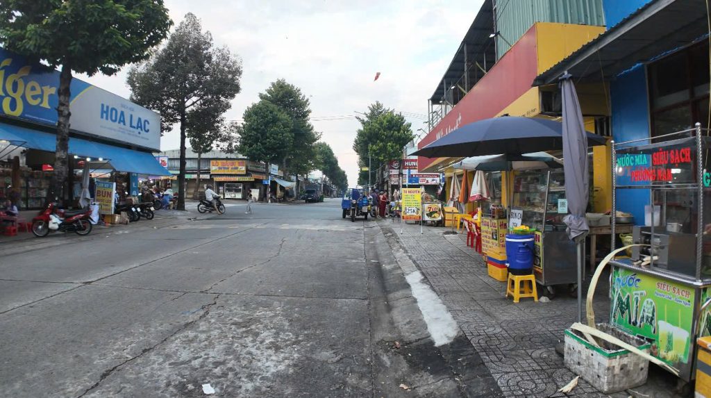 Mặt tiền dãy trọ cho thuê gần khu công nghiệp Mỹ Phước, mặt tiền kinh doanh phía trước