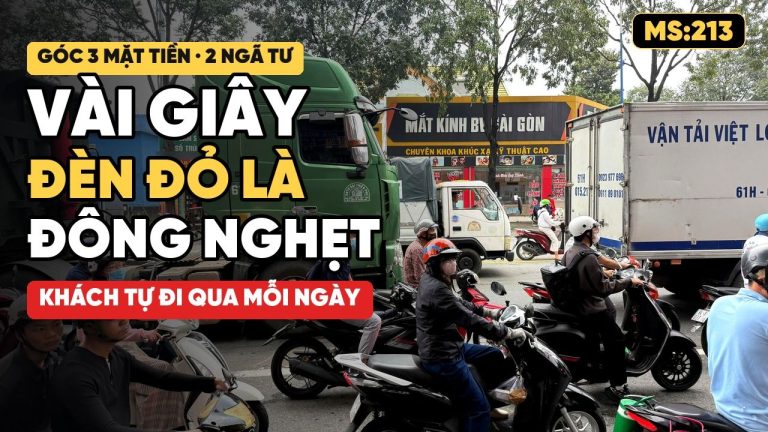 Góc 3 mặt tiền đông người qua lại gần khu công nghiệp Mỹ Phước