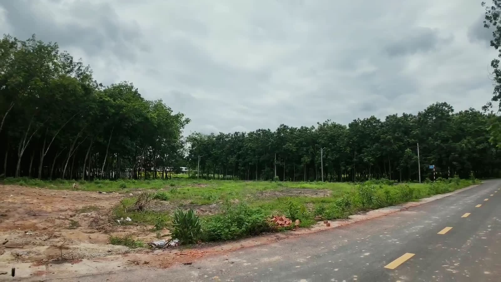 Lô đất trống sổ riêng nằm sát đường nhựa có vạch vàng ở phường Chánh Phú Hòa, gần KCN Mỹ Phước
